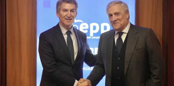 Alberto Núñez Feijóo en el retiro de líderes europeos del EPP en Zagreb (Croacia) 30.01.2026