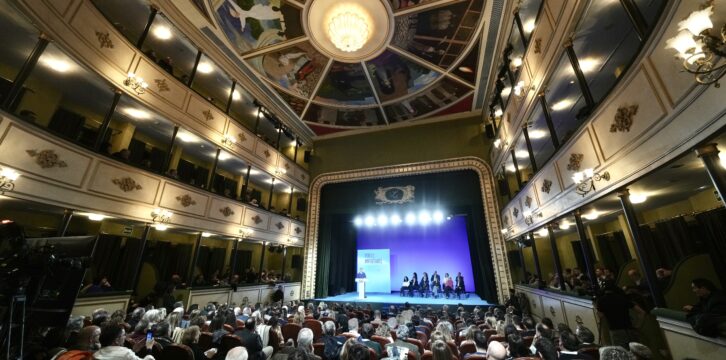 Alberto Núñez Feijóo en presentación de candidatos en Salamanca