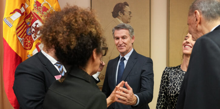 Feijóo participa en la jornada 'Mujeres Libres' organizada por el GPP en el Congreso