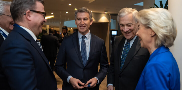 Alberto Núñez Feijóo en la Cumbre del Partido Popular Europeo
