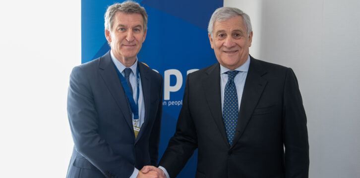 Alberto Núñez Feijóo en la Cumbre del Partido Popular Europeo