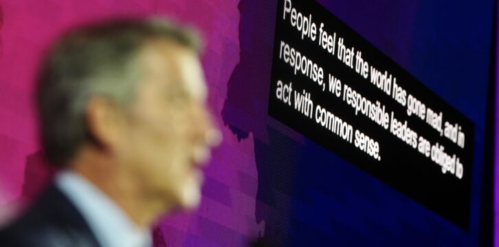 Feijóo interviene en el 'European Pulse Fórum' organizado por POLITICO.