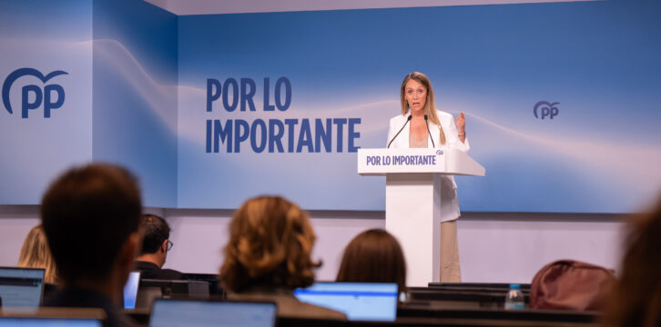 Rueda de prensa de Alma Ezcurra