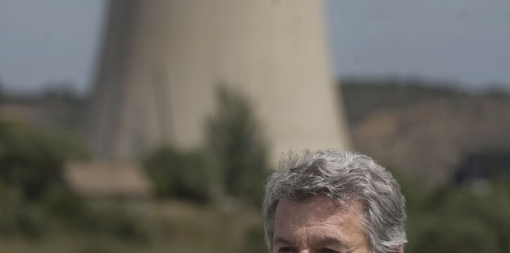 Alberto Núñez Feijóo visita la Central Nuclear de Ascó