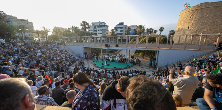 Feijóo clausura un acto en Roqueta de Mar