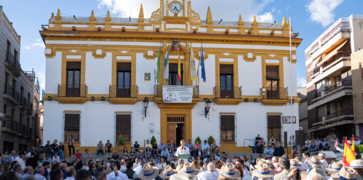 Feijóo clausura un mitin en Bailén (Jaén)