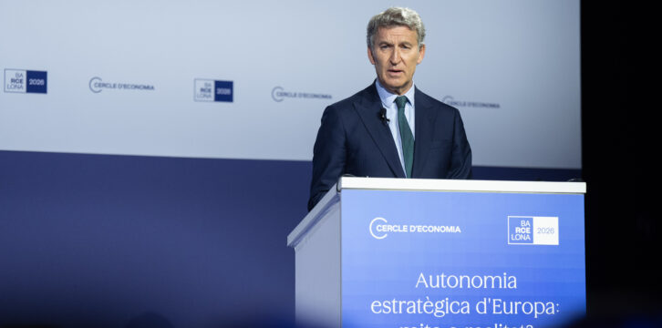 Feijóo en el Cercle D’Economia en Barcelona