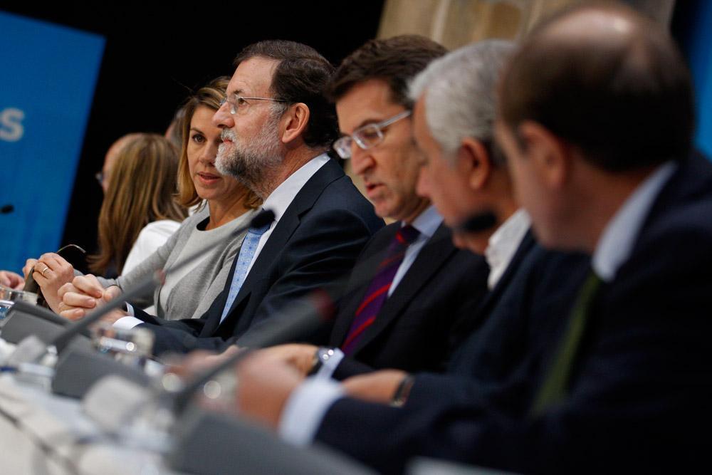 Mariano Rajoy en Santiago de Compostela
