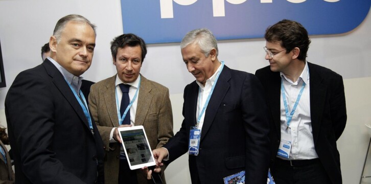 Los Vicesecretarios presentan la nueva página web del Partido Popular en la Convención Nacional de Valladolid