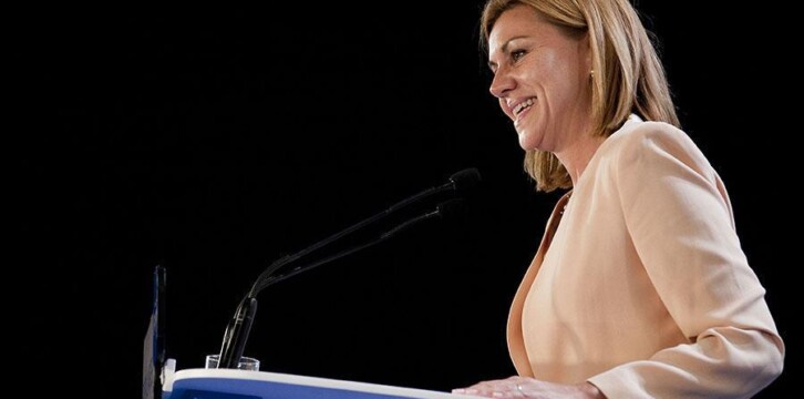 La secretaria general del Partido Popular, María Dolores de Cospedal