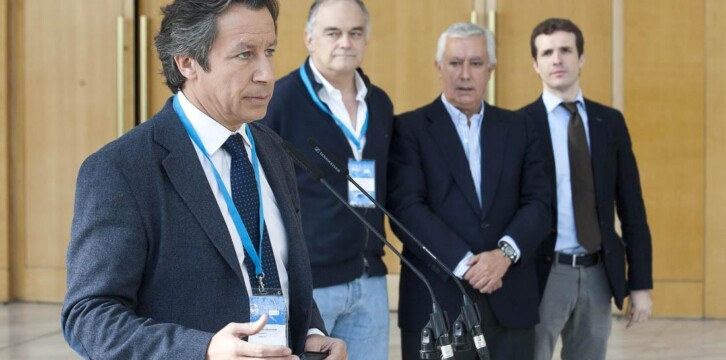 Intervención de Carlos Floriano presentando la Convención Nacional del Partido Popular