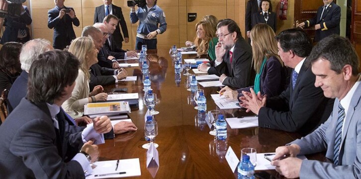 Mariano Rajoy se reúne con miembros del observatorio de la familia, Family Watch