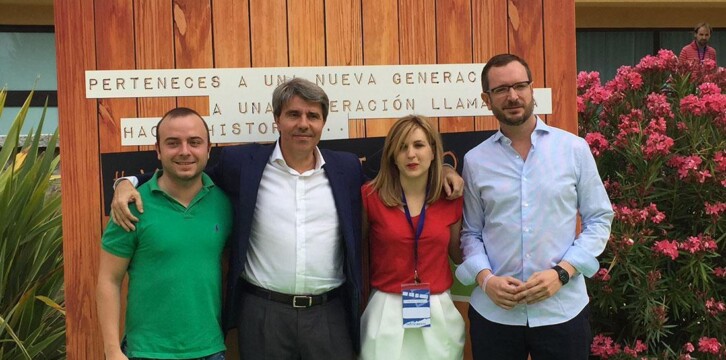 Javier Maroto en el Campus de Verano de NNGG Madrid