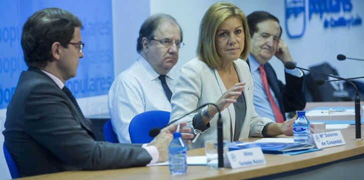 María Dolores de Cospedal interviene en el Comité Ejecutivo del PP de Castilla y León