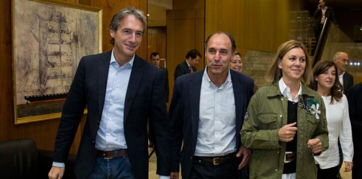 Mª Dolores de Cospedal preside la Junta directiva del PP de Cantabria