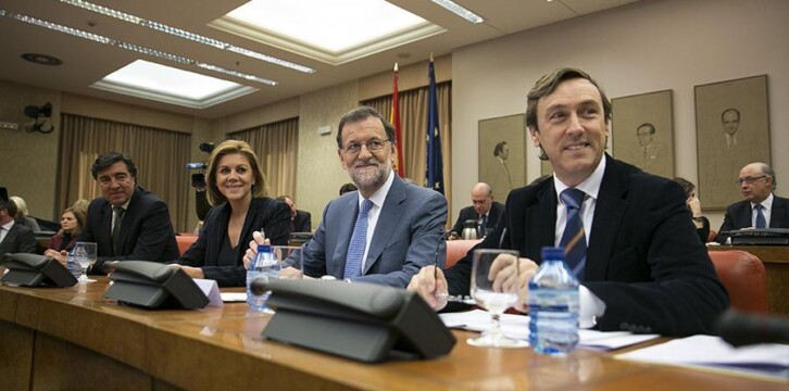 Mariano Rajoy preside la Plenaria del Grupo Popular en el Congreso