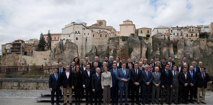 Foto de Familia con los Presidentes de Diputaciones
