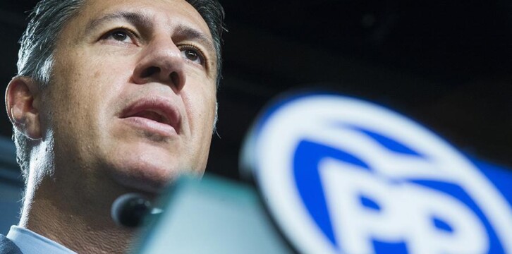 El presidente del PP de Cataluña, Xavier García Albiol