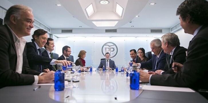 Mariano Rajoy preside la reunión del Comité de Dirección del PP