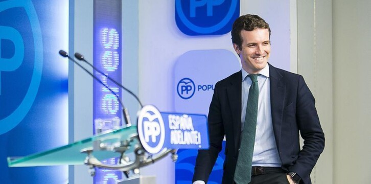 El vicesecretario de Comunicación del PP, Pablo Casado