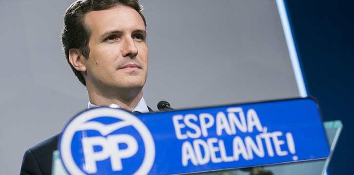 El vicesecretario de Comunicación del PP, Pablo Casado