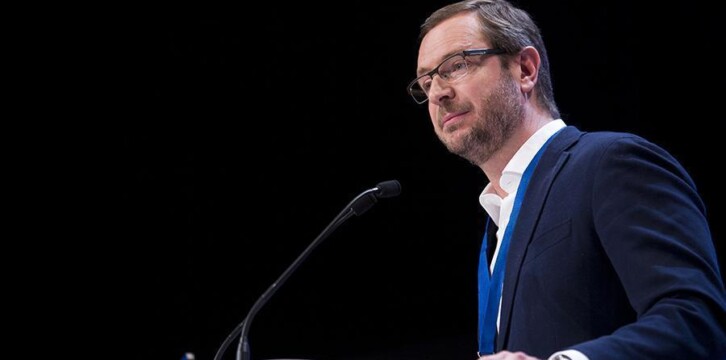 Javier Maroto en el 15 Congreso del PP Vasco