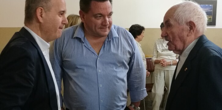 Ramón Moreno Bustos visita el Centro Aragonés en Buenos Aires/Argentina