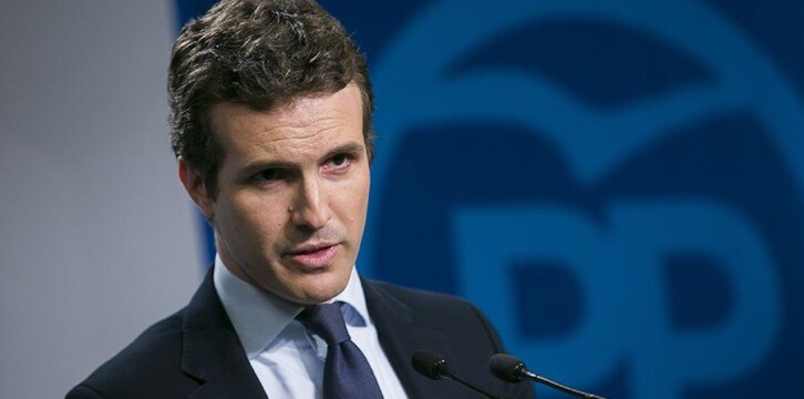 El vicesecretario de Comunicación del PP, Pablo Casado