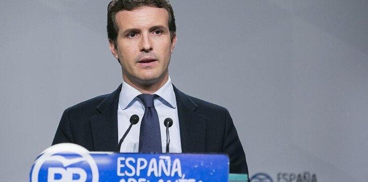 El vicesecretario de Comunicación del PP, Pablo Casado