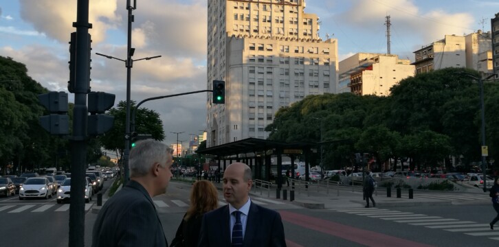 Ramón Moreno Bustos visita Buenos Aires/Argentina junto a afiliados del PP de España en Argentina