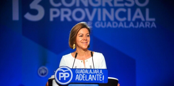 Cospedal inaugura el XIII Congreso Provincial del PP de Guadalajara