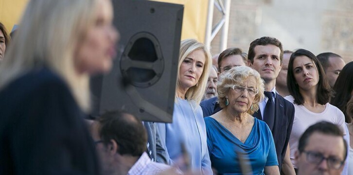 Pablo Casado en el homenaje a Miguel Ángel Blanco