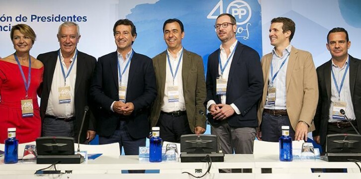 Reunión de presidentes provinciales del PP