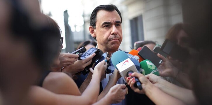 Fernando Martínez-Maillo hace declaraciones a los medios