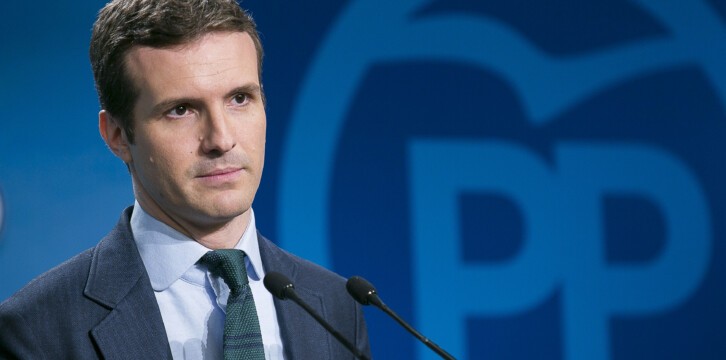 El vicesecretario de Comunicación del Partido Popular, Pablo Casado.