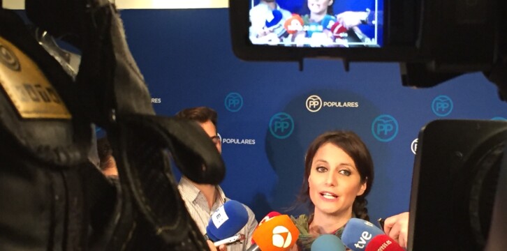 La vicesecretaria de Estudios y Programas del PP, Andrea Levy