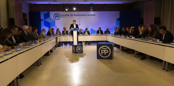 Reunión del Comité de Gobiernos Locales del PP