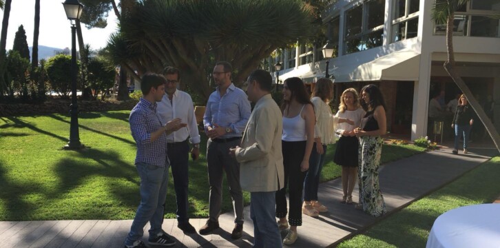 Javier Maroto clausura un acto de NNGG en Ibiza