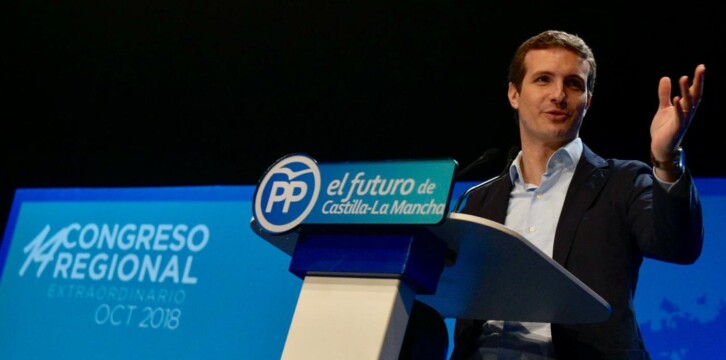 Pablo Casado, clausura el XIV Congreso Regional del PP de Castilla-La Mancha