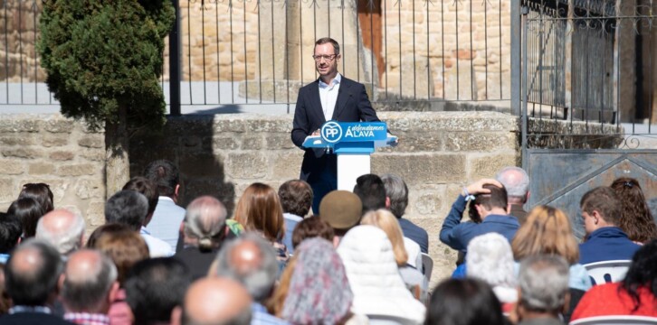 Javier Maroto en Laguardia