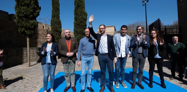 Javier Maroto en Laguardia