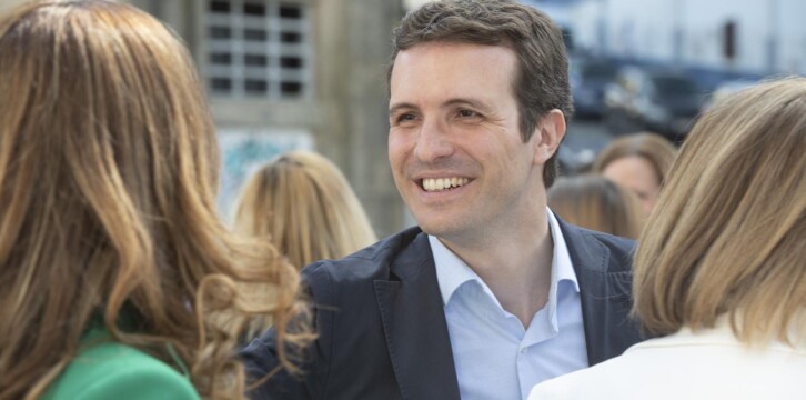 Pablo Casado en Vigo
