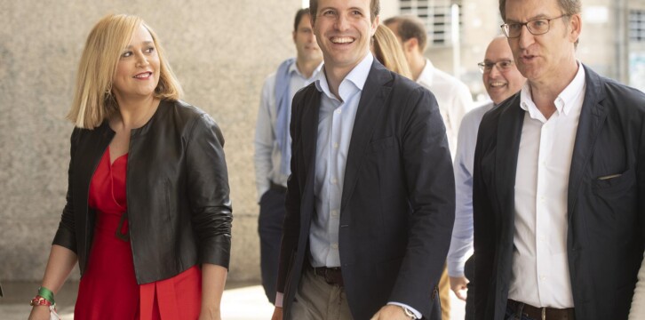 Pablo Casado en Vigo