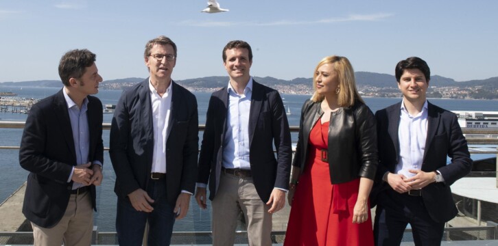 Pablo Casado en Vigo