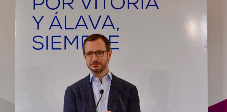 Javier Maroto en Vitoria