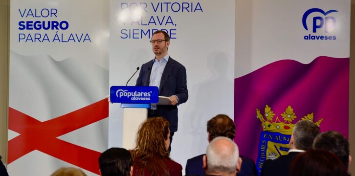 Javier Maroto en Vitoria