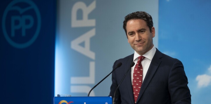 Rueda de prensa de Teodoro García Egea