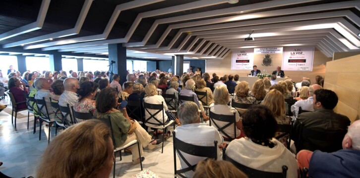 Declaraciones y conferencia de Teodoro García Egea en El Puerto de Santa María (Cádiz)
