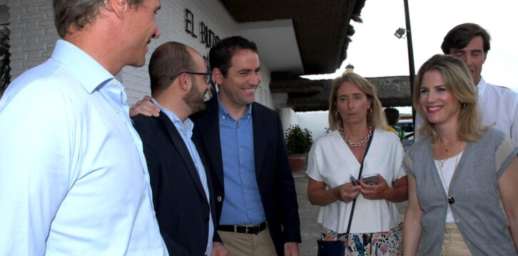 Declaraciones y conferencia de Teodoro García Egea en El Puerto de Santa María (Cádiz)