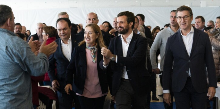 Acto con afiliados y simpatizantes en Lalín